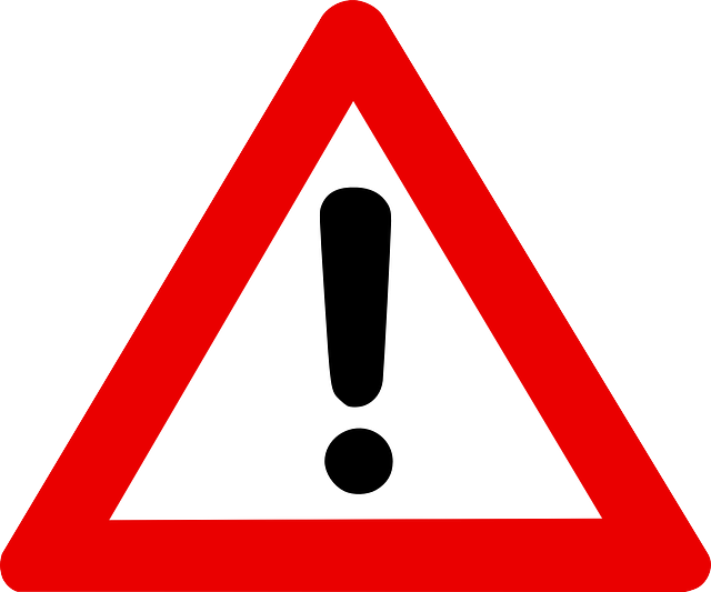 Red warning icon